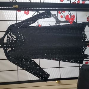 Beautiful dress with overlay